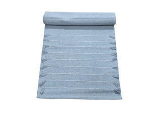 Tapete de Yoga Rectangular Tejido Azul Claro para Ejercicio y Meditación, Alfombra de Fitness Resistente a la Decoloración y Duradera - Product Image 2