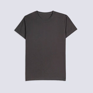 Camiseta Casual de Hombre de Alta Calidad con Textura, Ligera y Fresca para Verano, Venta al por Mayor, Camiseta Casual de Algodón Liso para Hombre - Product Image 5
