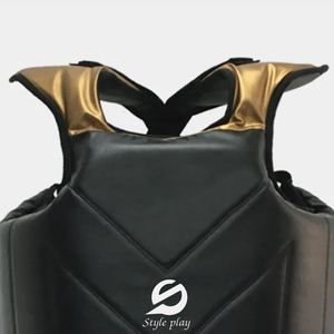Protector de Pecho para Hombre de Primera Calidad, Nuevo, de Cuero Genuino, para Entrenamiento de Kick Boxing y Boxeo - Product Image 4