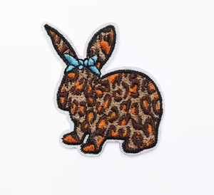 Lovely Carnation Embroidery Patch Iron On Fabric Badge for Hats Bags <b>Jackets</b> Caps DIY Floral Apparel Decoration Wholesale Factor - Product Image 6