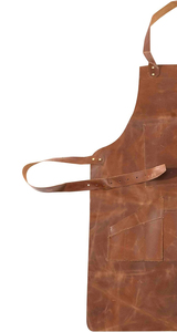 Tablier de soudeur en cuir robuste de haute qualité pour la protection incendie, tablier de travail en cuir durable pour chef avec logo personnalisé - Product Image 6