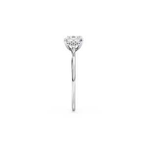 Anillo de Moissanita Chapado en Oro Blanco de 14K y Plata de Ley 925 REYES, Precio al por Mayor, Certificado GRA, Joyería Fina para Bodas - Product Image 5