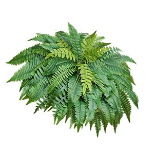 Fougère de Boston artificielle de 50 pouces, 96 frondes, grande plante décorative d'intérieur et d'extérieur en soie - Product Image 1