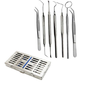 Dental Hand Instruments Set Stainless Steel Tools for Dentist Office Oral Examination and Procedure Surgical Equipment - Product Image 5