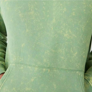 ชุดกีฬาฟอกสีกรดวัสดุสวมใส่สบายสไตล์วินเทจเหมาะสำหรับใส่วิ่งในยิมและชุดลำลอง - Product Image 6