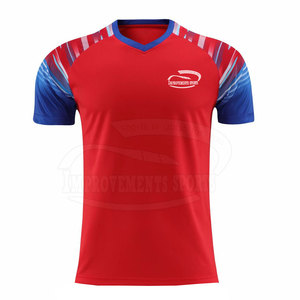 Camiseta de fútbol con logotipo personalizado de alta calidad, camiseta de fútbol deportiva de secado rápido, camiseta de fútbol transpirable - Product Image 1