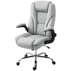 Gray Administrative Office <b>Chair</b> <b>Rotating</b> Computer Study <b>Chair</b> - Product Image 5