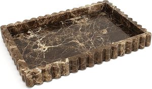 Plateau à fruits en marbre de qualité supérieure, prix d'usine, pour centre de table, hôtel de luxe, restaurant et décoration intérieure - Product Image 4