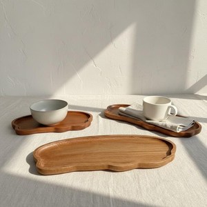 Bandeja de Servicio Navideña, Bandeja Decorativa Navideña, Tabla de Exhibición de Madera Navideña, Tabla de Comida de Madera Navideña - Product Image 4