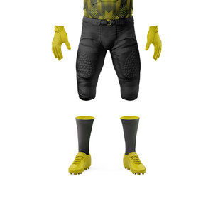 Uniforme de football américain personnalisé avec logo d'équipe, respirant, pour jeunes et adultes, pour compétition et entraînement - Product Image 6