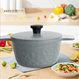 Professional Quality Non Stick Casserole Featuring <b>Copper</b> Coated Interior Heavy Duty Forged Aluminum Body - Product Image 4