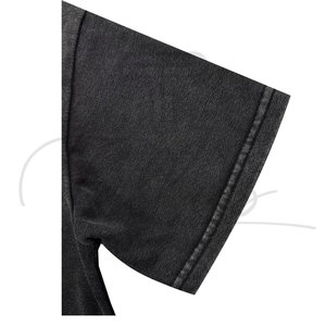Novedades: Top Corto de Verano para Mujer, Manga Corta, Algodón Liso Teñido, Tops Cortos para Mujer, Logotipo Personalizado, Top Corto Transpirable para Mujer - Product Image 4