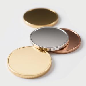 Pièces de défi en laiton doré poli, gravure personnalisée, impression découpée, technique d'estampage, ébauches de pièces souvenirs en métal de haute qualité - Product Image 2