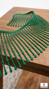 Fabricante de Tela de Encaje con Flecos para Pestañas, Material Textil para Vestidos de Novia Africanos, Proveedor OEM ODM Europa Israel - Product Image 2