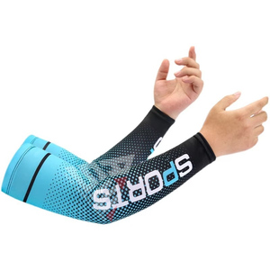 Sun Protection Cooling <b>Compression</b> <b>Arm</b> <b>Sleeves</b> Plus Size Unisex Spandex Polyester Sports Fishing Cycling Heat Transfer KSY - Product Image 6