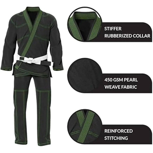 Uniforme de Karate Unisex Duradero, Hecho a Medida, con Logotipos Personalizados, Transpirable, Elástico, de Alta Calidad, 100% Algodón - Product Image 5