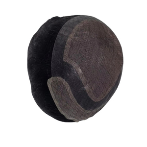 Cabello Indio Virgen 100% Humano, Ondulado Profundo, Ondulado al Agua, Prótesis Capilar, Sistema de Parches Capilares, Taz Bangladesh - Product Image 1