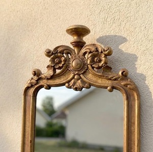 Vintage Style <b>Gold</b> Floor <b>Mirror</b> Decorative Full Length <b>Mirror</b> Perfect for Hallway Living Room and Dressing Area Styling - Product Image 4