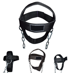 Harnais de tête réglable unisexe pour la musculation et le bodybuilding, renforcement du cou, en coton/polyester – Meilleure vente - Product Image 3