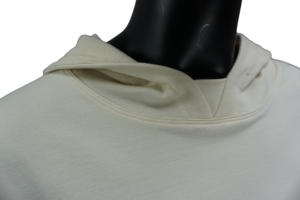 เสื้อฮู้ดดี้ผู้หญิงผ้าคอตตอนเวลัวร์คุณภาพสูง DH016 หนัก 290GSM ผสมสแปนเด็กซ์ ทรงเรียบ ซักแล้ว สไตล์สตรีทแวร์ แบบยาว สั่งทำได้ - Product Image 4