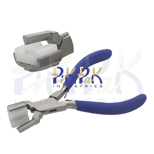 Forming/Bending Plier with Nylon Jaw Size 140mm Spring Matt Foam Handles Joint Box Jewelry Making DIY Crafting <b>Crimping</b> Fishing - Product Image 1