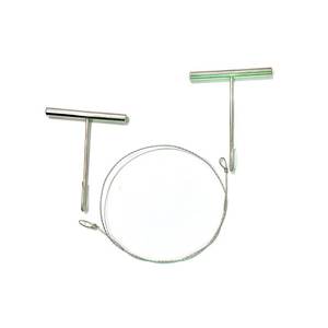 Stainless Steel Manual Gigli Saw Wire Handle Set Orthopedic <b>Neurosurgery</b> <b>Instruments</b> CE Hospital ICU 3-Year By Dentavex - Product Image 4