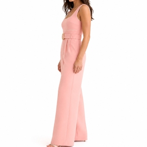 Mono de mezclilla para mujer, holgado, de cintura media, informal, elegante, cómodo, de primera calidad, moderno, a la moda, minimalista - Product Image 3