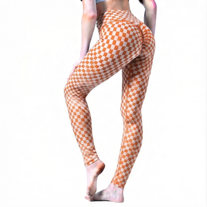 Servicio OEM Leggings de Mujer de Cintura Alta con Patrón Sólido, Spandex/Nylon, Impresión por Transferencia Térmica, Leggings Ligeros con Detección por Aguja - Product Image 1