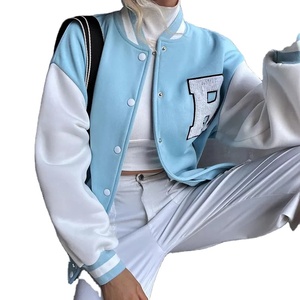 แจ็คเก็ตวาร์ซิตี้คุณภาพสูงสำหรับผู้หญิง ผลิตตามสั่ง พิมพ์ลายได้ กันน้ำ ระบายอากาศได้ดี ผ้าฝ้าย 100% - Product Image 4