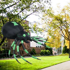 6 Feet <b>Halloween</b> <b>Inflatable</b> Spider Outdoor Holiday Yard Decorations Blow-Up Product - Product Image 2