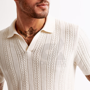 Vente en gros usine – Nouveaux t-shirts personnalisés pour hommes avec logo frontal, respirants, séchage rapide, anti-boulochage, polyester/coton, dernier design, OEM - Product Image 4