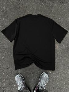 T-shirt pour homme en coton 100% tricoté, respirant, séchage rapide, décontracté, élégant, tissu doux au toucher, mode quotidienne - Product Image 5