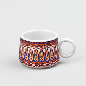 ชุดถ้วยชาเซรามิกพิมพ์ลายศิลปะราชสถาน 6 ใบ - Product Image 3