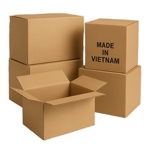Boîte en carton ondulé surdimensionnée personnalisée |   Emballage robuste avec impression de logo pour l'exportation et la logistique - Product Image 1