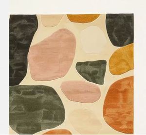 Alfombra Grande, Suave y Afelpada, Antideslizante, para Dormitorio, Sala de Estar, Decoración de Estilo Nórdico - Product Image 3