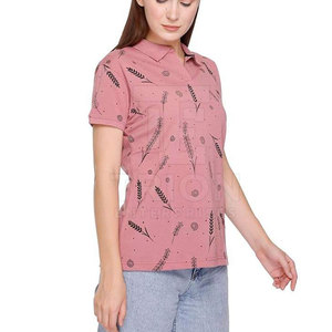 Camiseta Polo Casual de Manga Corta para Mujer, Corte Ajustado, Sublimada, Personalizada - Product Image 4