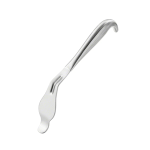 Instrumento Quirúrgico de Palanca Curva de Acero Inoxidable Alemán, Manual, 240mm de Longitud, Punta Ciega de 9.12mm, Ancho de Mandíbula de 44mm / Herramienta para Cirugía Ósea - Product Image 5