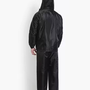 Trajes cortavientos transpirables de diseño moderno en color sólido para hombre, trajes cortavientos de diseño personalizado. - Product Image 4