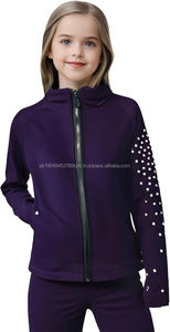 Vêtement de danse d'échauffement personnalisable unisexe pour adultes 2025, qualité supérieure, veste d'équipe de danse de cheerleading en nylon/polyester - Product Image 5