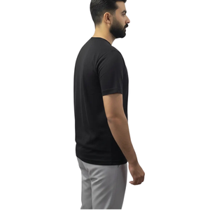 เสื้อยืดคอกลมแขนสั้นทรงปกติสำหรับผู้ชาย สไตล์มินิมอลลำลอง เสื้อผ้าสตรีทแวร์ขายส่ง รับผลิตตามสั่ง เสื้อยืดแฟชั่นใส่ได้ทุกวัน - Product Image 1