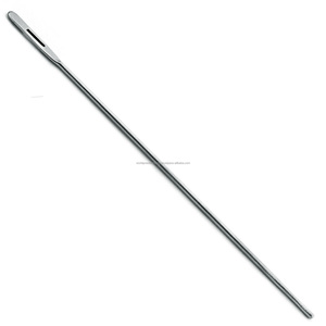 Agujas Veterinarias con Punta Redonda, Reutilizables, Duraderas, de Acero Inoxidable, Herramientas para Inyectar Vacunas a Animales, para Anestesia, 5 Piezas - Product Image 2