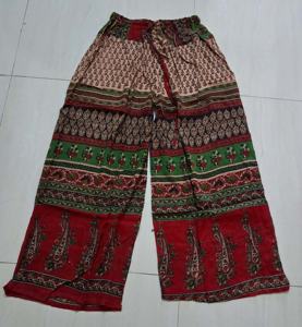 GC-AP-1580เอวยางยืดสำหรับสตรีพิมพ์ลายผ้าเรยอนสำหรับฤดูร้อนจากผู้ผลิตอินเดีย - Product Image 2