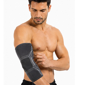 Manchons de soutien pour les coudes pour hommes, avec rembourrage protecteur, pour l'entraînement sportif, la remise en forme, la gym et les exercices, protège-coudes durables - Product Image 5