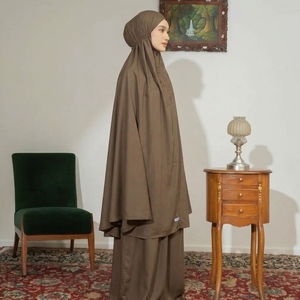 Robe de prière musulmane pour femmes en rayonne 100% de qualité supérieure, douce et respirante, hijab abaya mukena, vêtements islamiques, vente en gros, vêtements modestes - Product Image 2