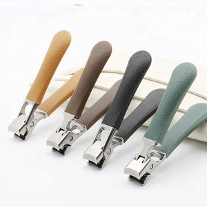 เครื่องมือผ่าตัด BAFA 1 ชิ้น กรรไกรตัดเล็บโค้งสแตนเลสสำหรับเล็บหนา ด้ามจับ PP ขนาดใหญ่ แข็งแรงทนทาน สำหรับมืออาชีพ - Product Image 4