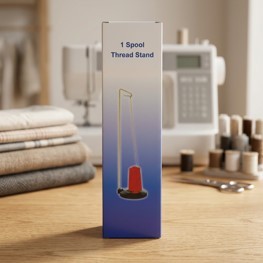 AA0060 Thread rack for 1 spools | Thread Rack for 1 Spool Plastic Simple Sewing Accessory 20 cm Round Convenient - Product Image 6