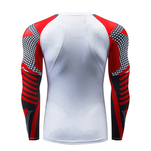 Maillot de bain Rash Guard Premium pour Homme BJJ 2026 Imperméable Respirant Spandex Polyester Anti-UV Séchage Rapide Personnalisable - Product Image 2