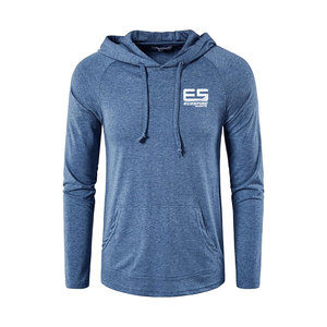 Diseña tus Propias Sudaderas con Capucha de Invierno para Hombre, 100% Algodón de Alta Calidad, en Color Liso, para Gimnasio - Cantidad al por Mayor - Product Image 2