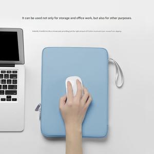 Water Resistant Portable PU Simple Laptop <strong>Sleeve</strong> with Sling Carrying System for <strong>iPad</strong> Huawei for - Product Image 4