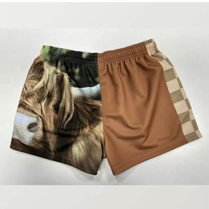 M&F Meilleurs shorts de sport respirants pour hommes, style streetwear, taille élastique, logo personnalisé, tendance - Product Image 1